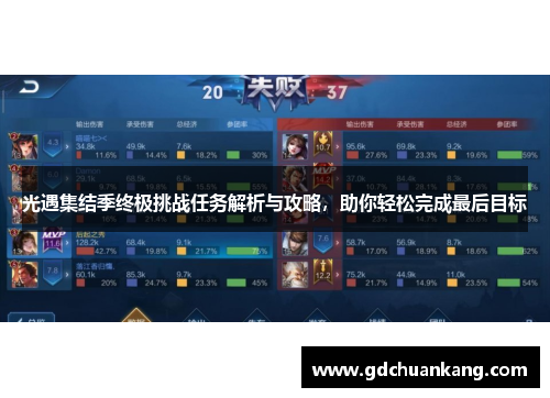 光遇集结季终极挑战任务解析与攻略，助你轻松完成最后目标